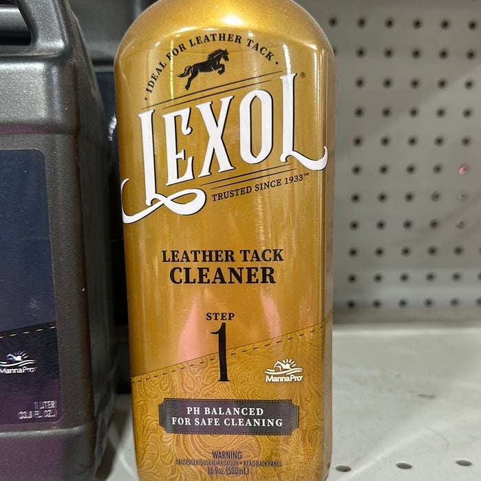 LEXOL: LEATHER TACK CLEANER STEP 1