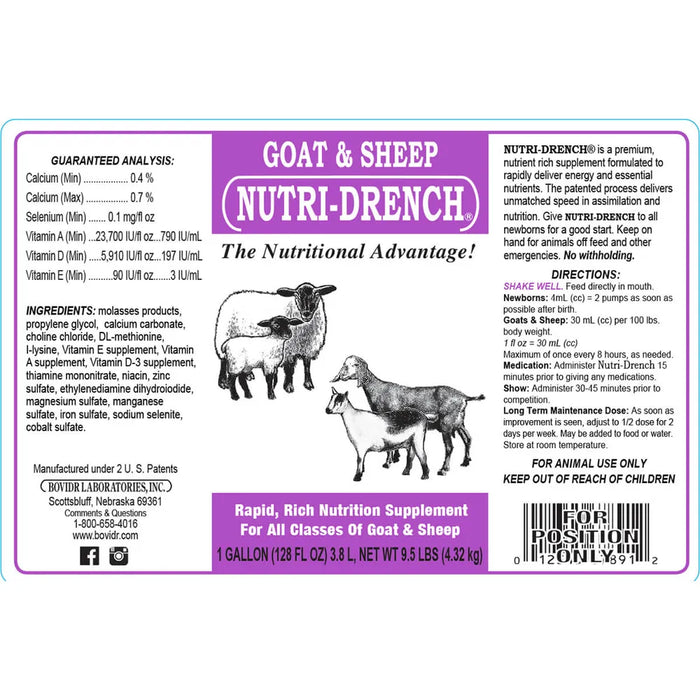 Goat & Sheep Nutri-Drench