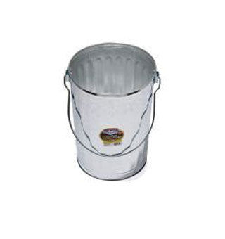 LITTLE GIANT® HEAVY-DUTY STORAGE BIN/GARBAGE CAN 10 GAL GALVANIZE