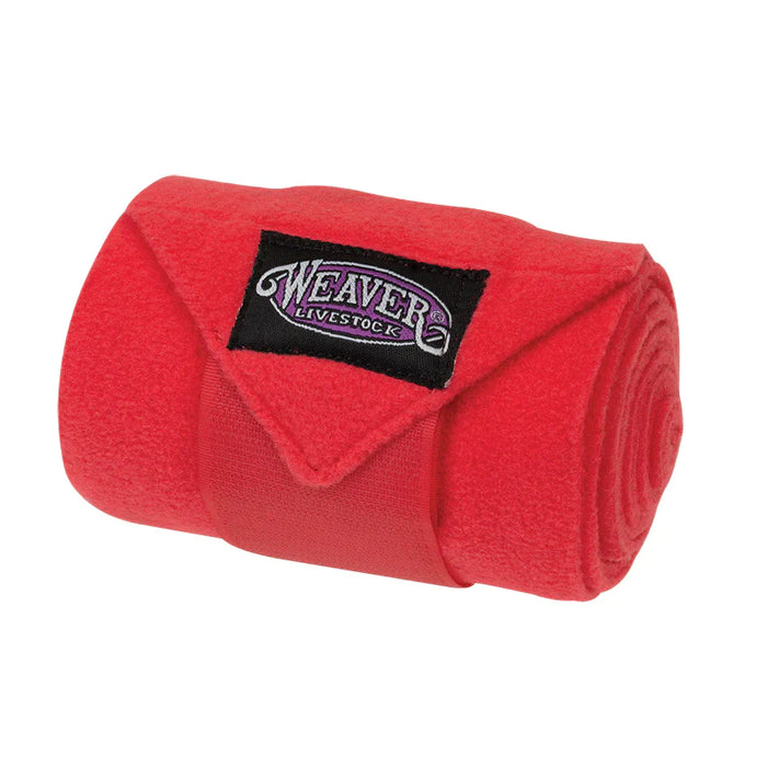 Sheep & Goat Fleece Leg Wraps - Strawberry