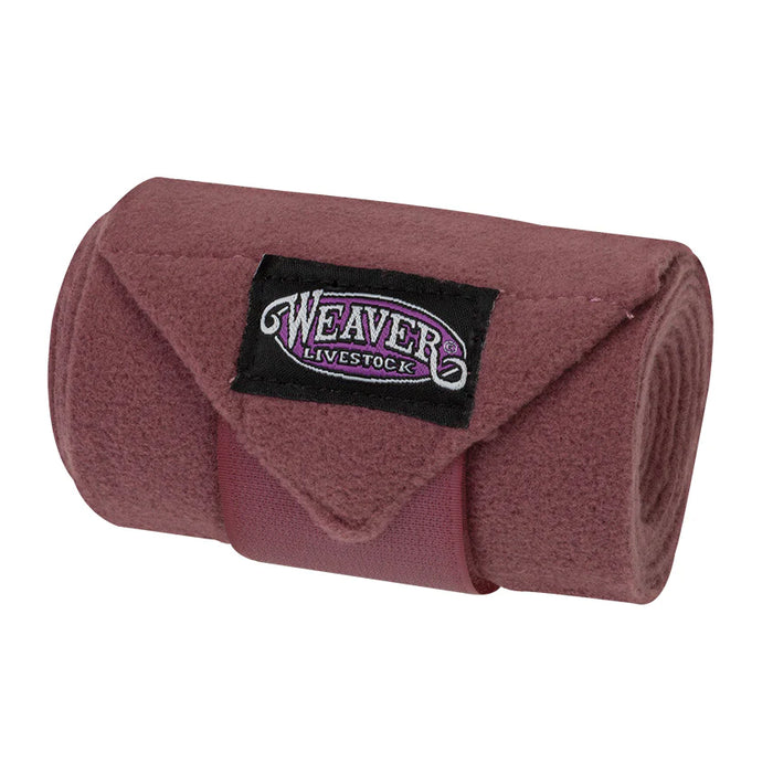 Sheep & Goat Fleece Leg Wraps - Mauve