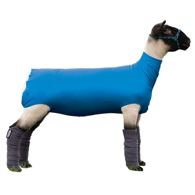 Spandex Sheep Tube - Blue - Medium