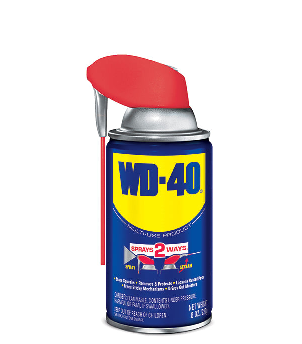 8oz Spray WD40 W/Smart Straw