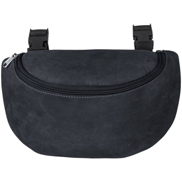 TOUGH1 SOFT LEATHER SADDLE POUCH