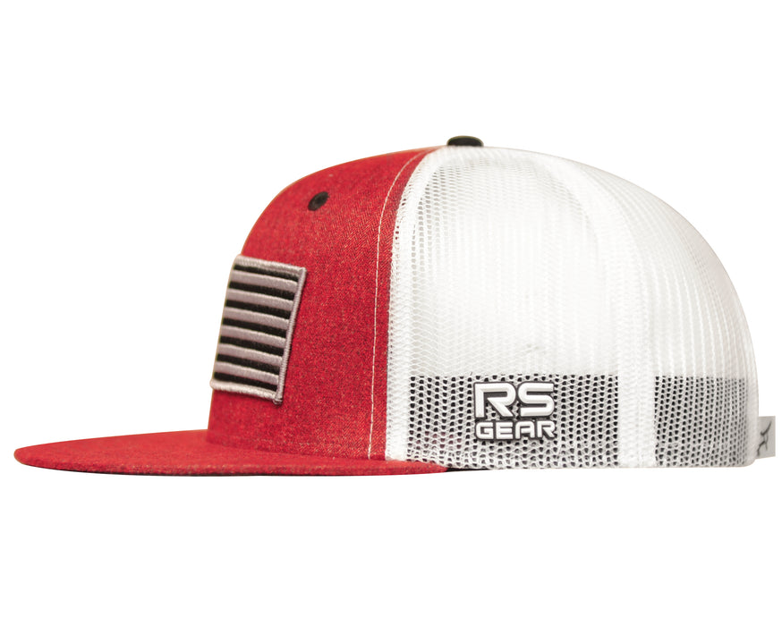 ROPESMART CLASSIC TRUCKER SNAPBACK WITH FLAG