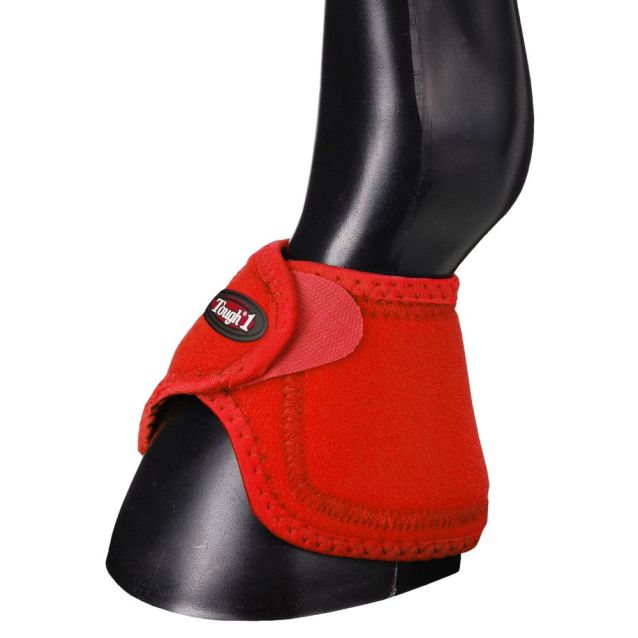 TOUGH1 "NO TURN" BELL BOOTS - LARGE - RED