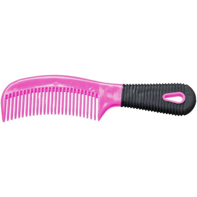 TOUGH1 POLYMAR MANE/TAIL COMB-PINK