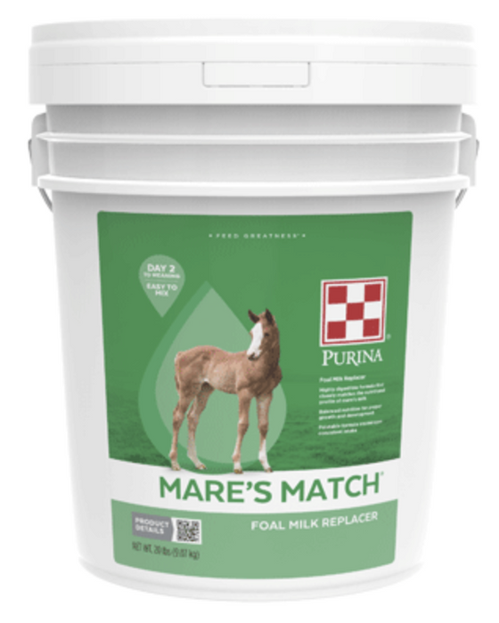 Mare’s Match® Foal Milk Replacer 20 LBS Pail