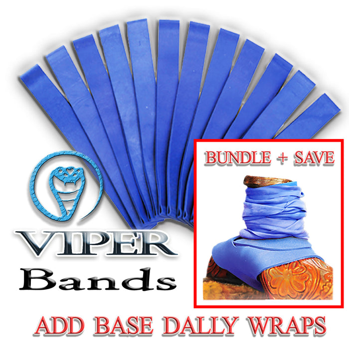 ROPESMART DALLY WRAPS – BLUE VIPER BANDS 70-PACK