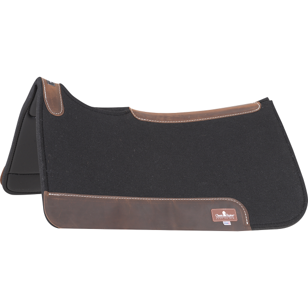 CONTOURPEDIC SADDLE PAD - 30X30 - BLACK