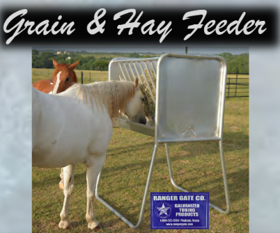 GRAIN & HAY FEEDER 4' - RG