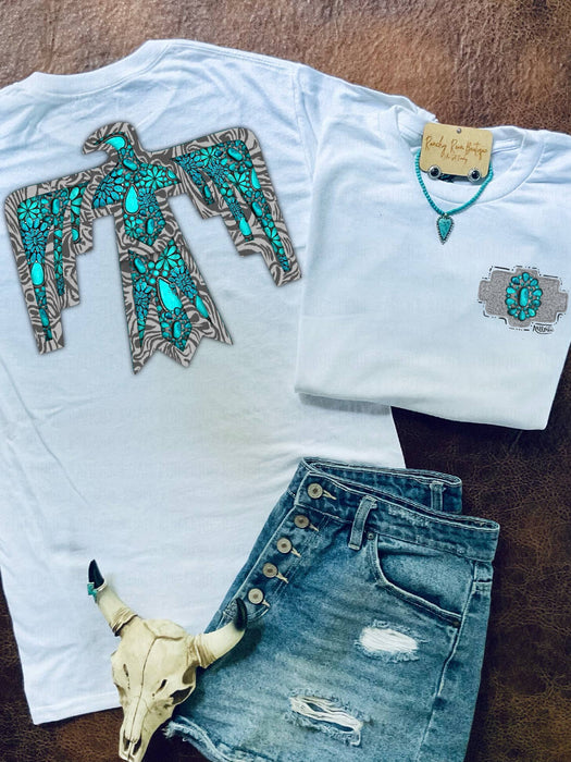 Authentic Turquoise Thunderbird Tee