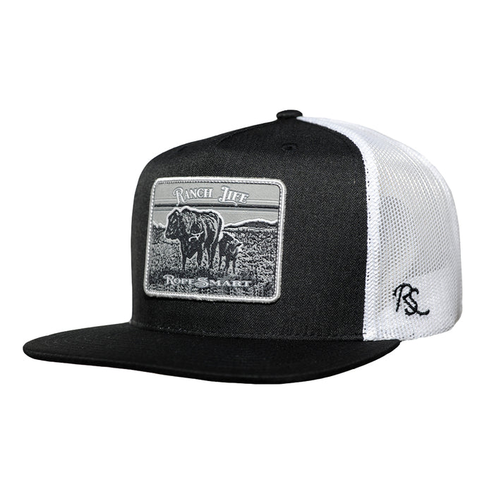 RopeSmart Ranch Life Black Cap RopeSmart Ranch Life Black Cap RopeSmart Ranch Life Black Trucker Cap