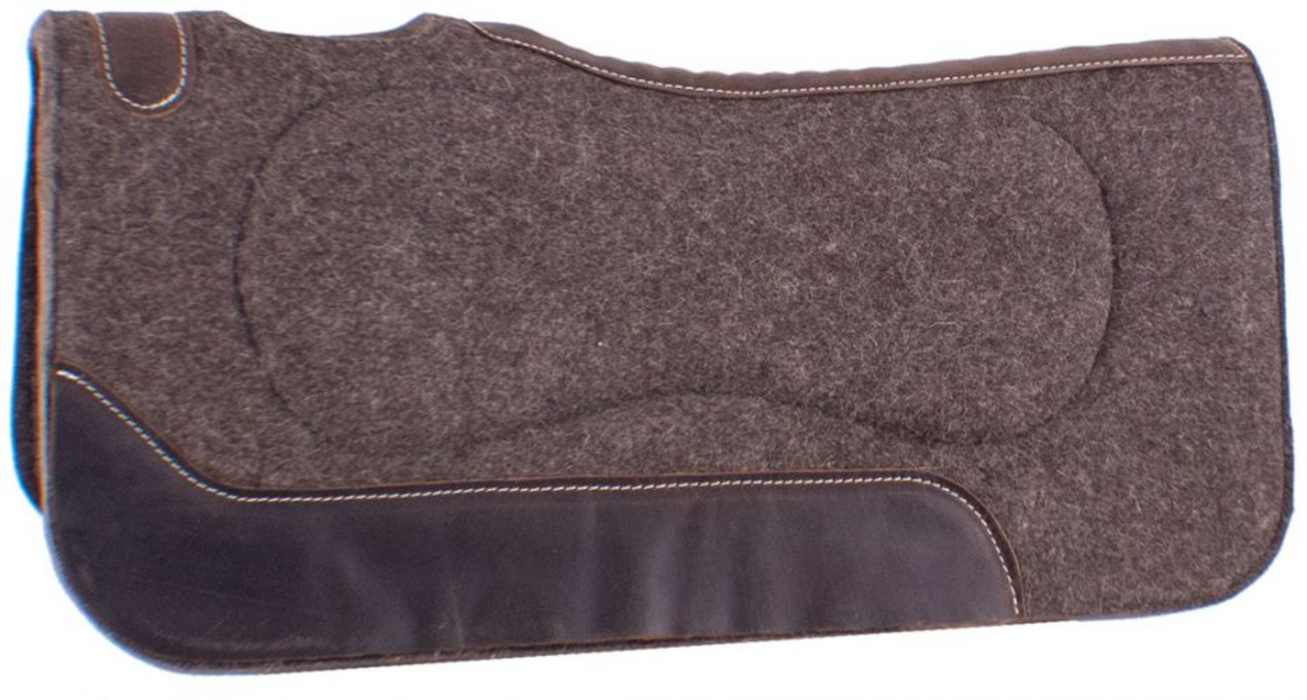 Showman 32x32 100% Mohair Wool Build Up Saddle Pad