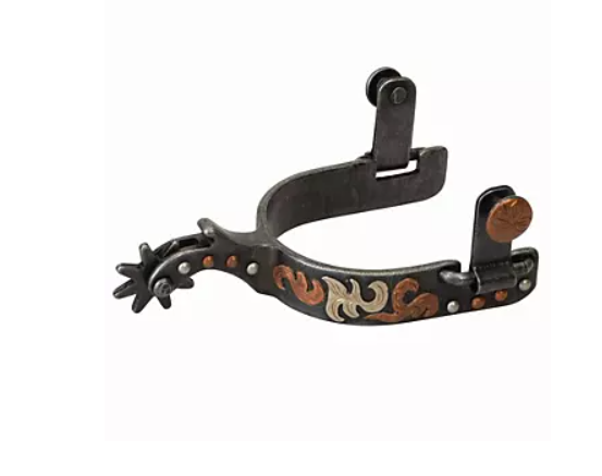 LADIES MULTI FILG ROWL SPUR BLK