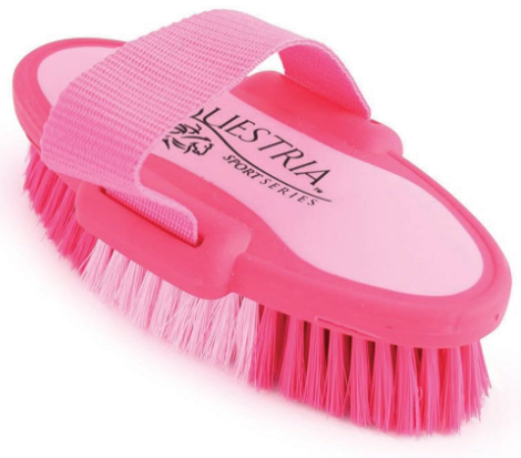 EQUESTRIA™ SPORT OVAL BODY BRUSH  PINK