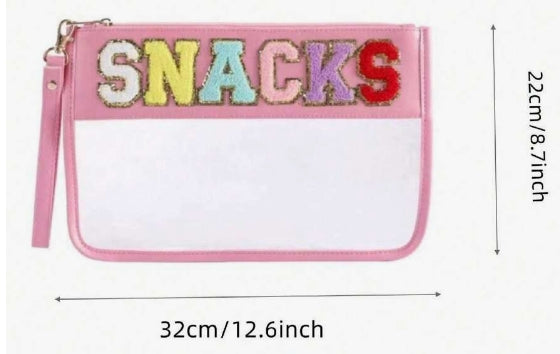 Pink zipper bag