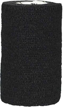 Tough Flex Vetrap -  Flexible cohesive bandage -  BLACK (1 bandage)