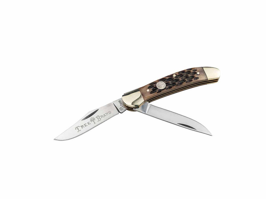 Böker - Traditional Series 2.0 Copperhead Jigged Brown Bone