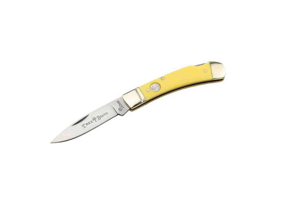 Traditional Series 2.0 Gentleman's Lockback Yellow Delrin - Böker Tree Brand