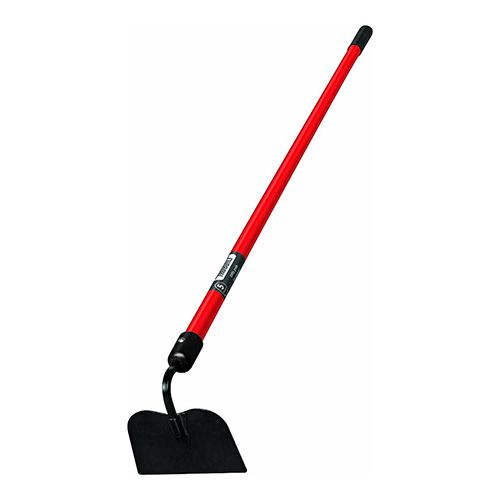 Tru Built Long Fiberglass Handle Welded Garden Hoe, 6" Head - 55"