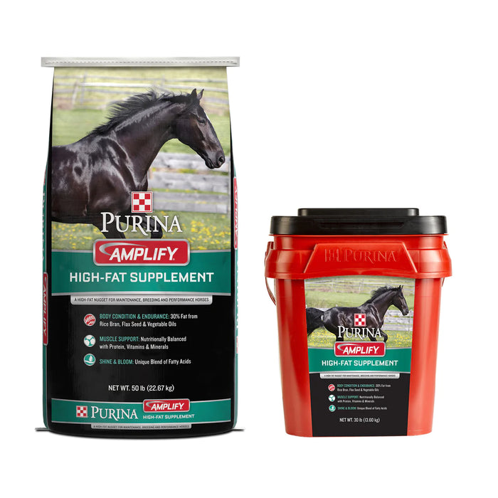 Amplify High-Fat Horse Supplement, 30 lb. Pail