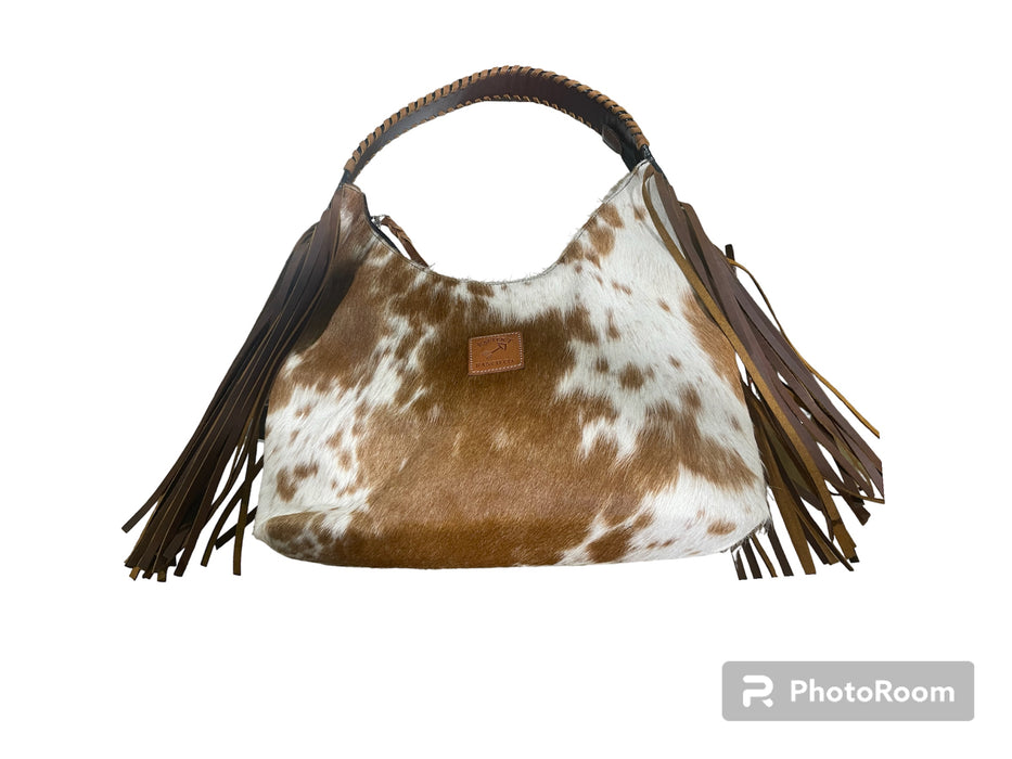 234 - RAFTER REAL COWHIDE HANDBAG