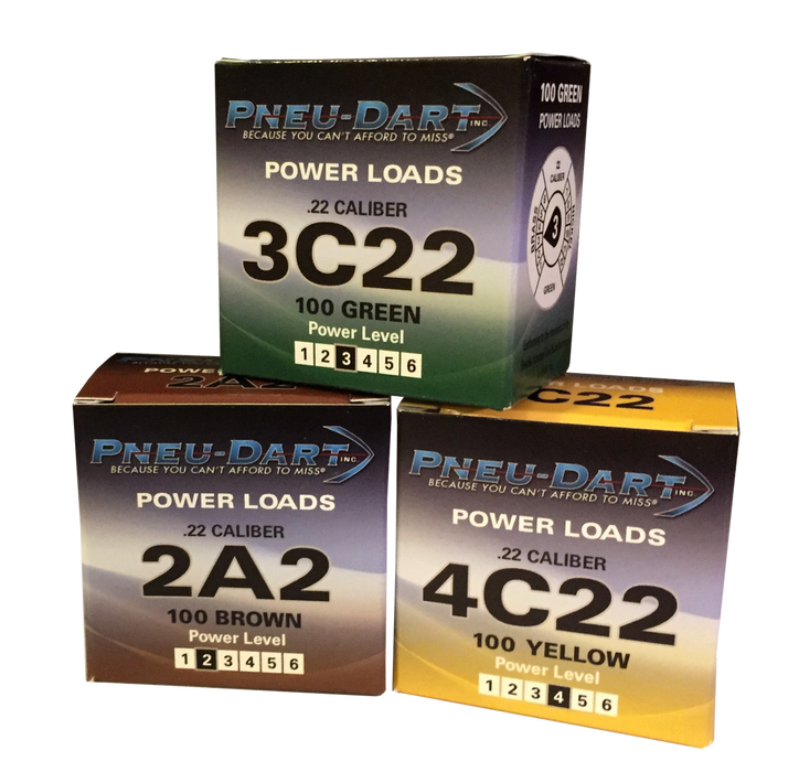 Pneu-Dart CCI Power Loads - Type Green