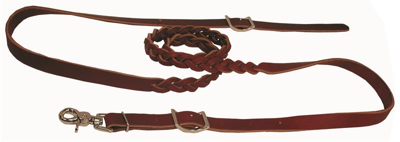 ROPING REIN, 3 PLAIT