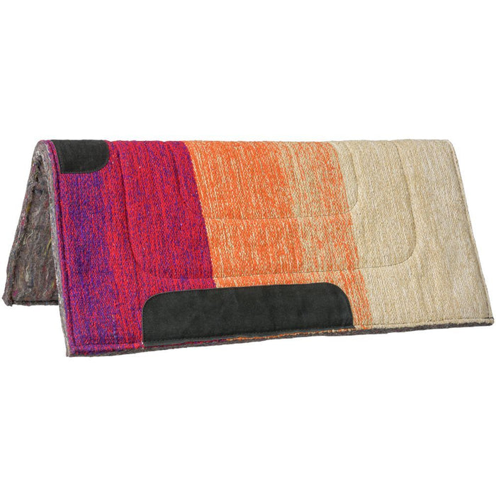 TOUGH1 FANDANGO FELT BOTTOM SADDLE PAD