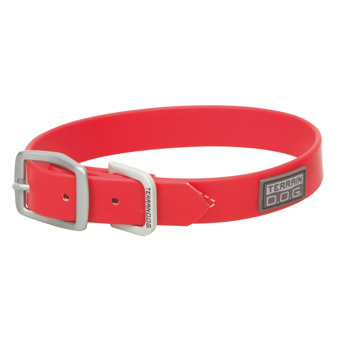 X-Treme Adventure Dog Collar, 1" - ORANGE 23" -L