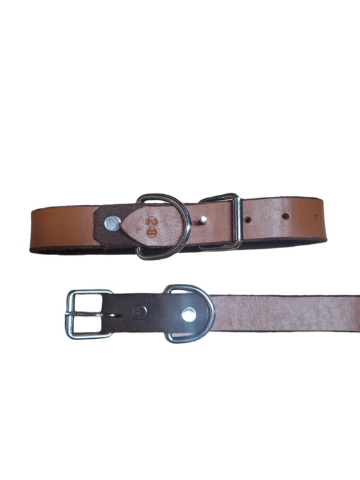 28'' LEATHER COLLAR FOR DOGS