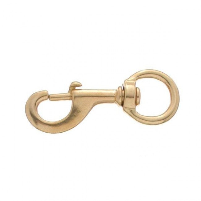 BRASS-PLATED BOLT SNAP 3/4"