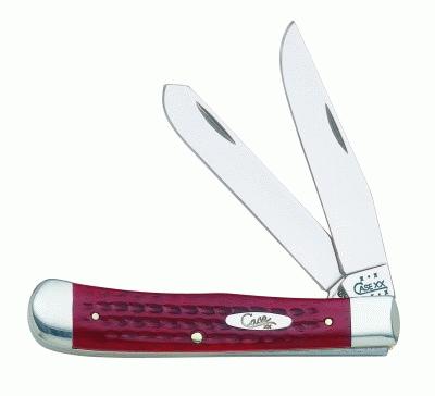 CASE XX - Trapper Pocket Worn Old Red Bone