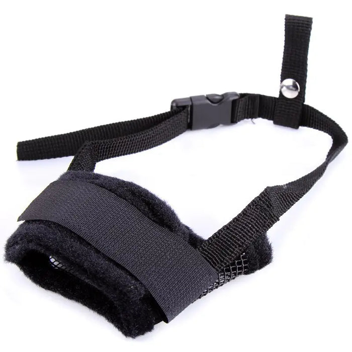 SOFT PET MUZZLE BLACK