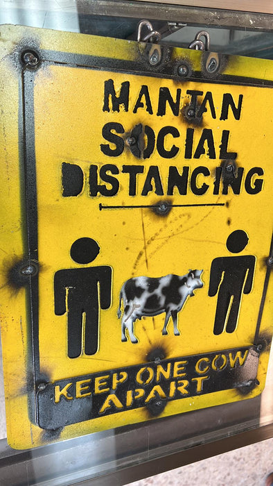 Cow Sign