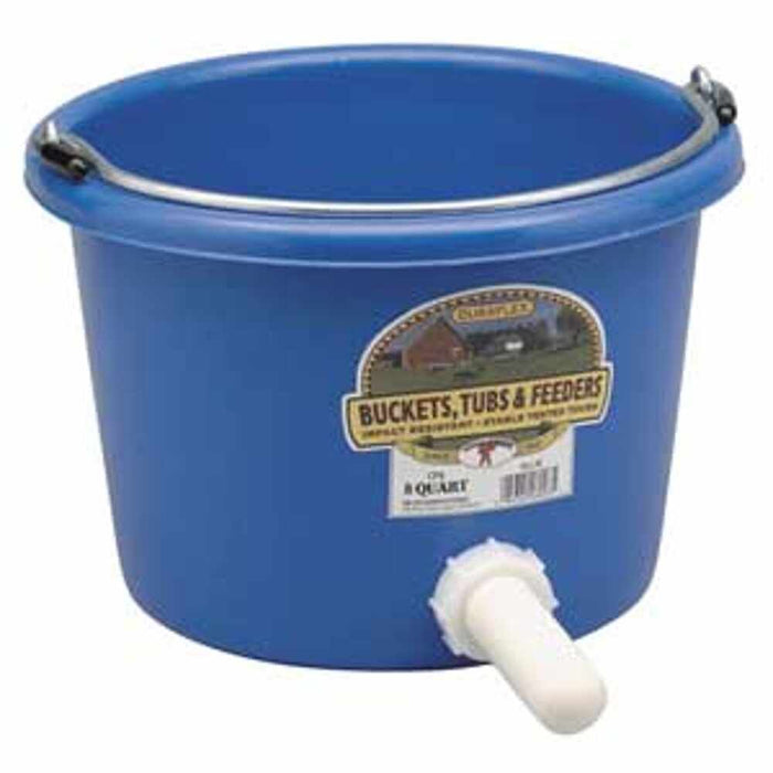 CALF PAIL- PLASTIC W/NIPPLE 6/CS