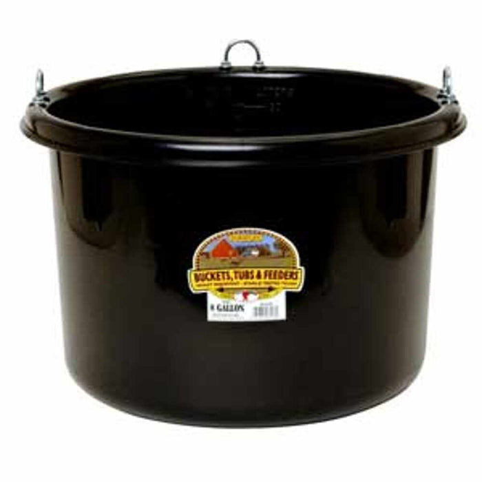 8 GAL. TUB - BLACK