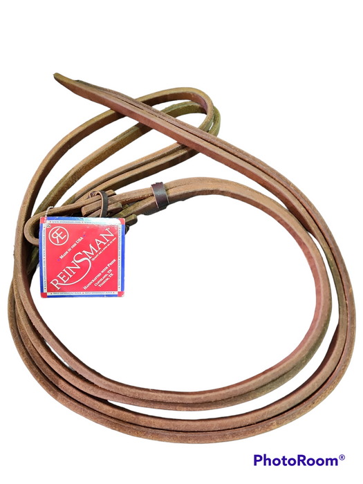 HOAK HARNESS SPLIT REIN - 5/8X8' OILED