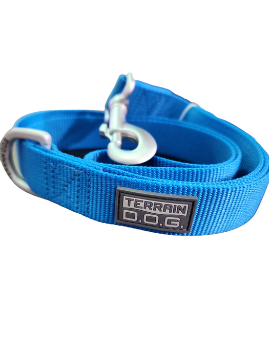 1 X 4" S-PLY LEASH - BLUE