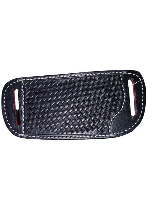 Knife scab - gun holster basket weave e GCOB-132