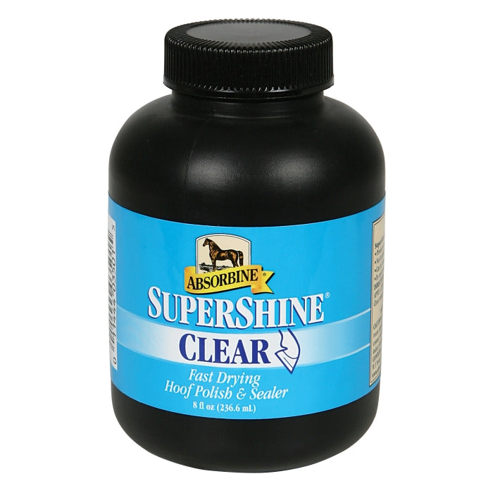 SUPERSHINE HOOF POLISH-CLEAR 8OZ