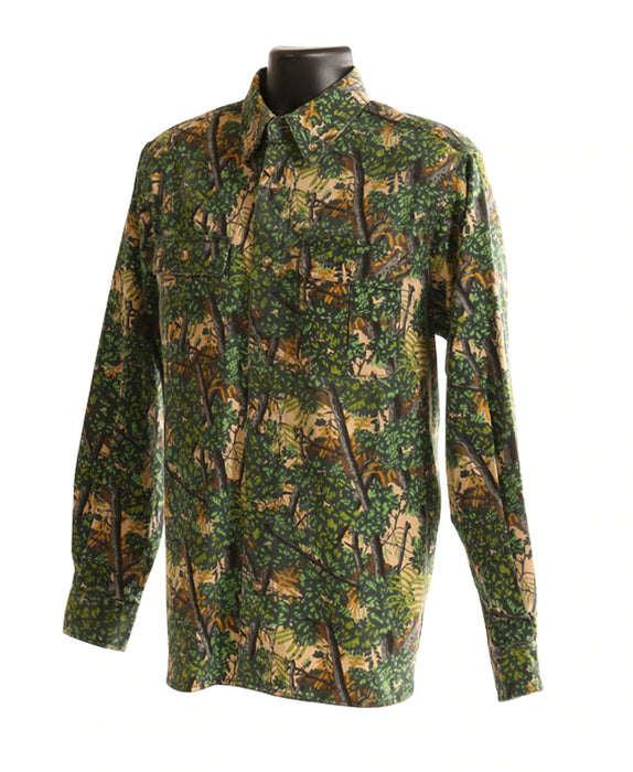 Mens Long Sleeve Shooter Shirt