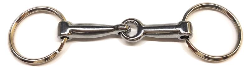 RING SNAFFLE KEY CHAIN