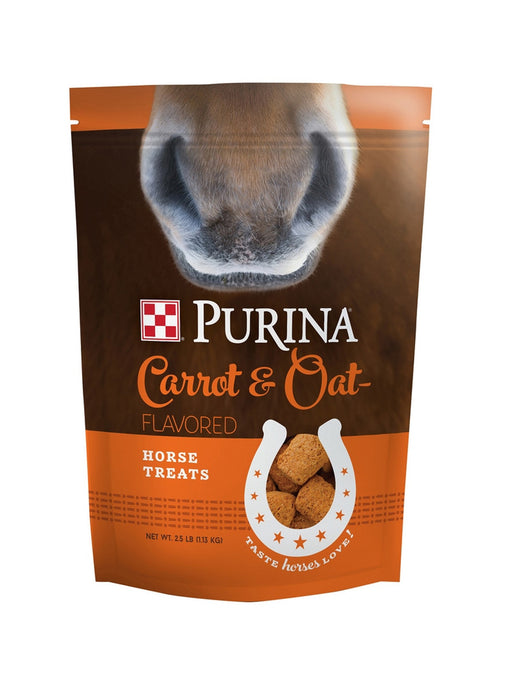 Purina Carrot & Oat Horse Treats 2.5 lbs